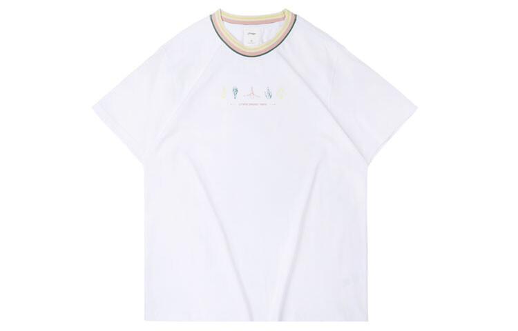 

Футболка женская из коллекции Sports Fashion, белая Lining