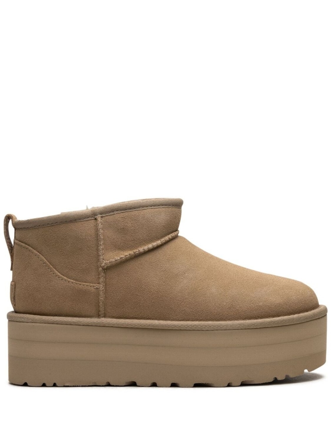 

UGG угги Classic Ultra Mini 50 на платформе, нейтральный цвет