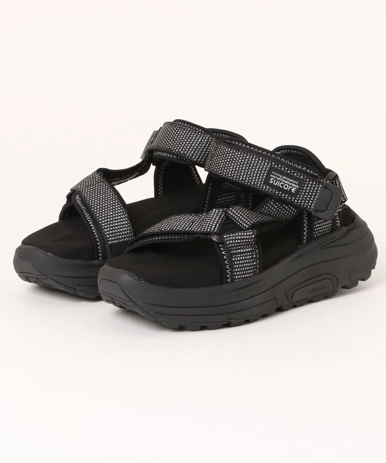 Мужские сандалии DEPA-RUN2 SUICOKE чёрные