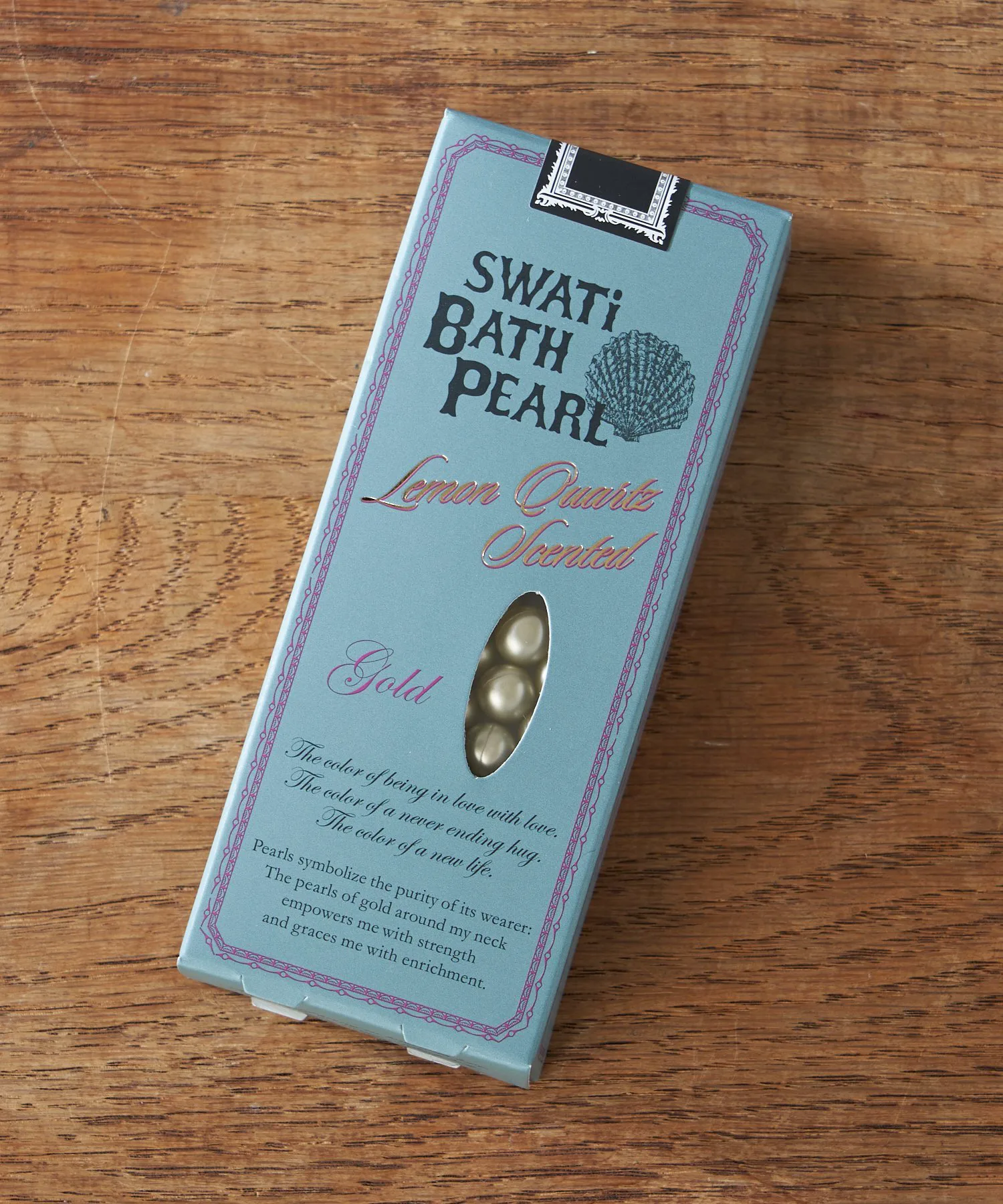 Бомбочка для ванны SWATi BATH PEARL (S) Birthday Bar, gold — фото 2