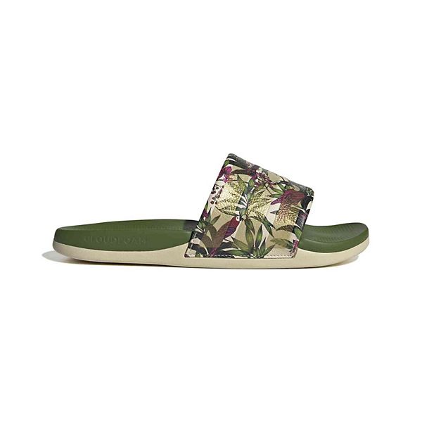 Сланцы Adilette comfort 20 мужские с амортизацией Adidas, Crystal Linen — фото 2