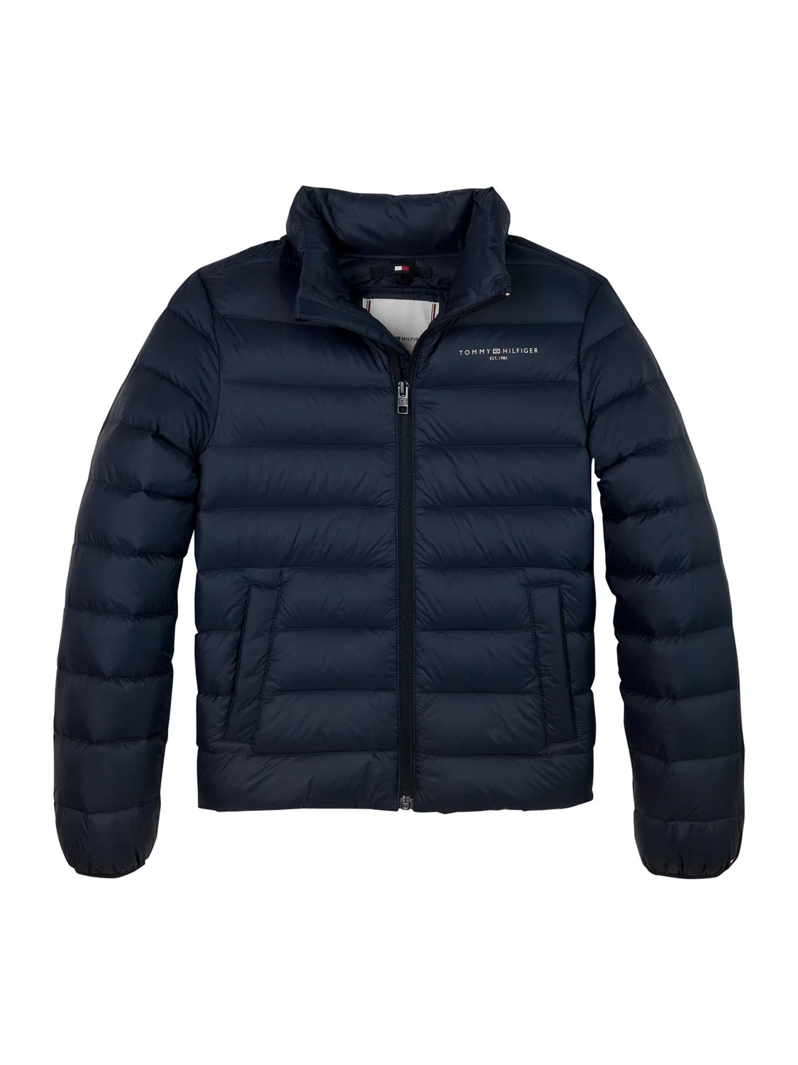 Зимняя куртка Tommy Hilfiger Essential Lightweight Down в темно-синем цвете
