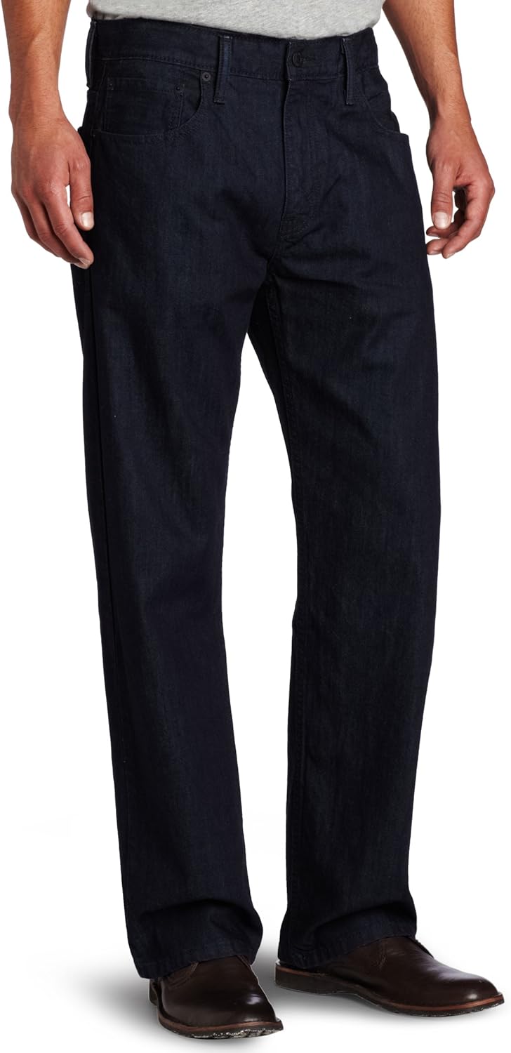 

Мужские джинсы Levi's 569 свободного прямого кроя (сезонные), Inky Blue