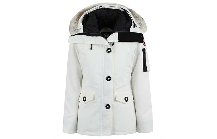

Женский пуховик Canada Goose, цвет beichenbai