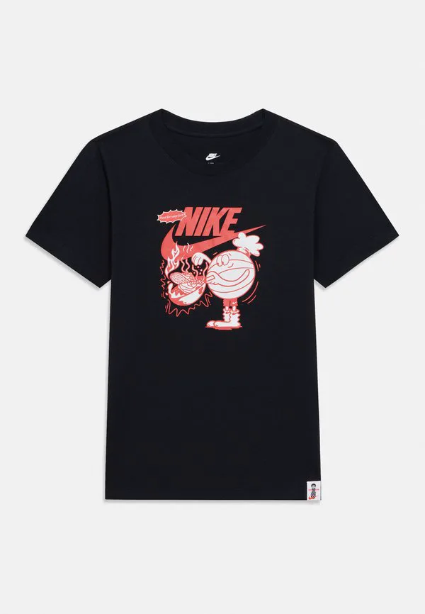 Футболка унисекс с принтом "фиолетовая рыба" Nike Sportswear, Black — фото 3