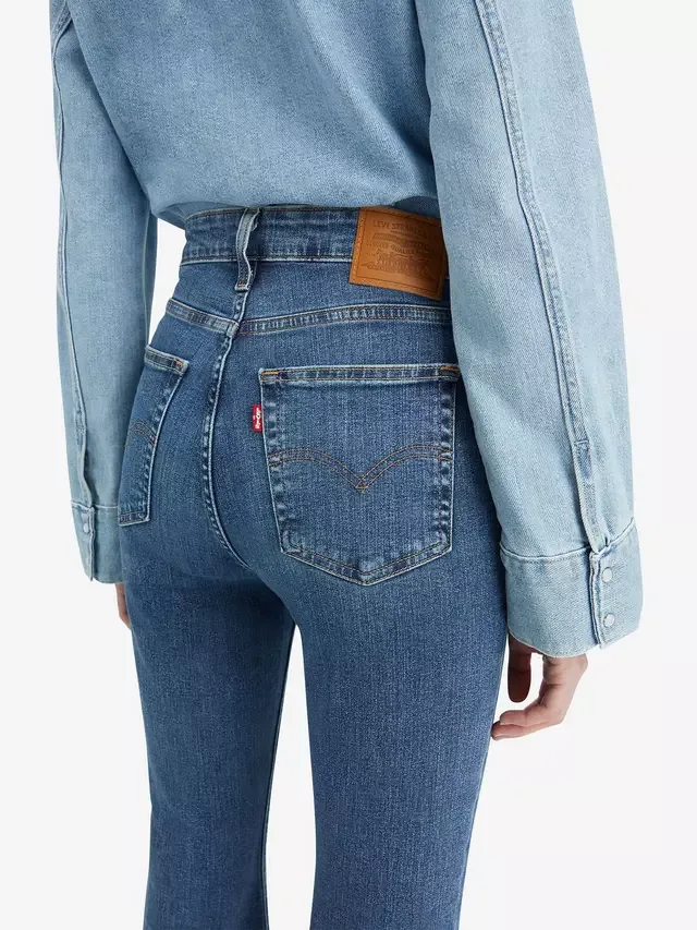 Джинсы-клеш с высокой посадкой 726 Levi's, Blue Wave Mid — фото 3