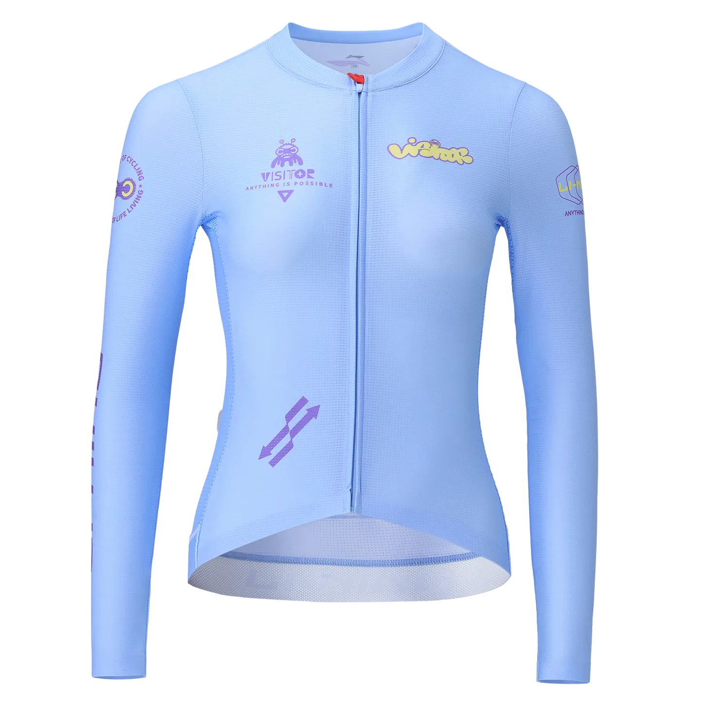 Велосипедная одежда с длинным рукавом Li-Ning Baltic Sea Blue