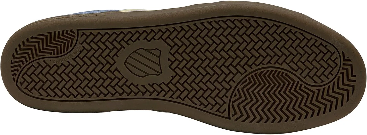 Мужские кроссовки K-Swiss Court Tiebrk II, Blue Horizon Wax Yellow Dark Gum — фото 4
