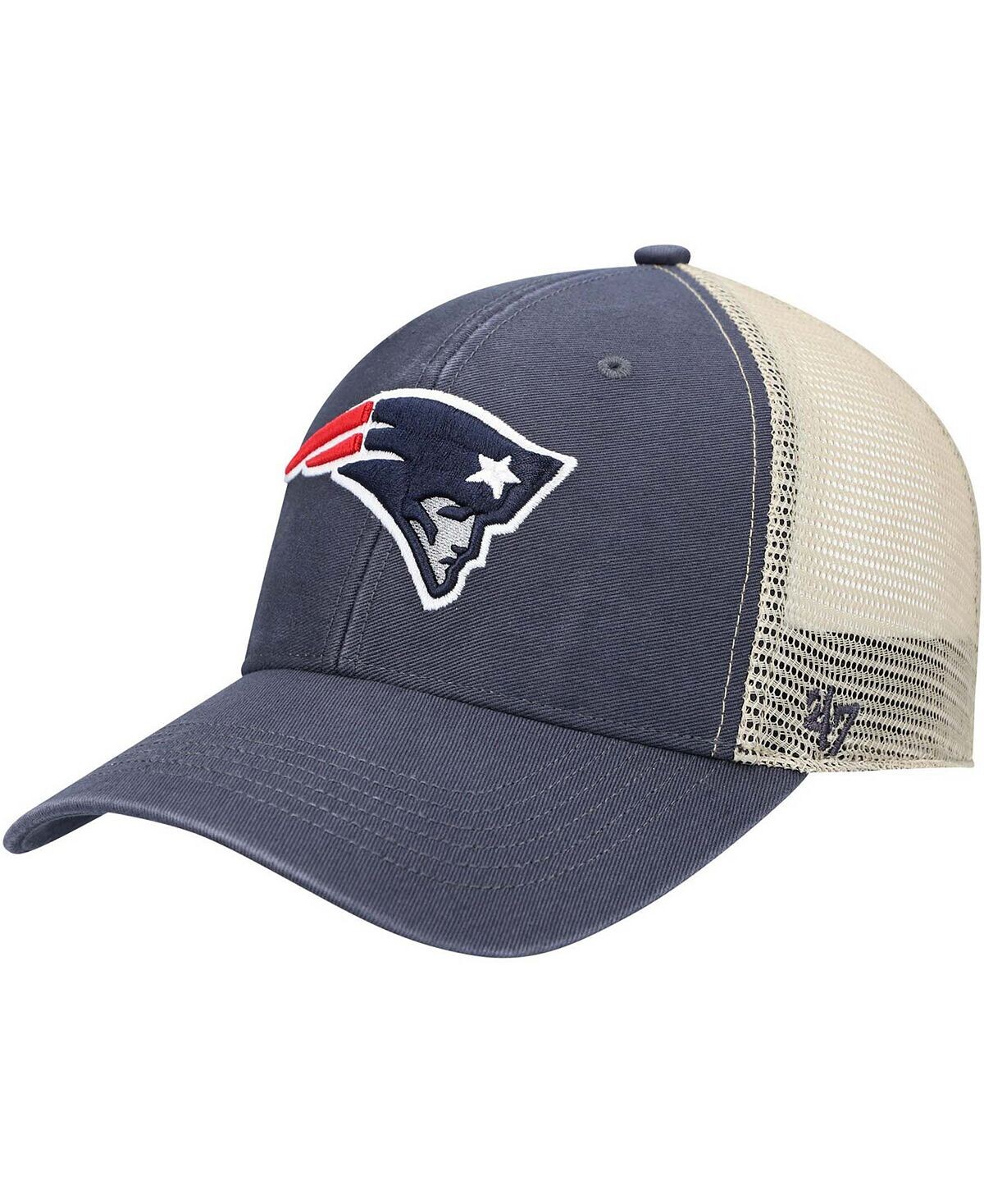 

Мужская темно-синяя кепка New England Patriots Flagship MVP Snapback '47 Brand