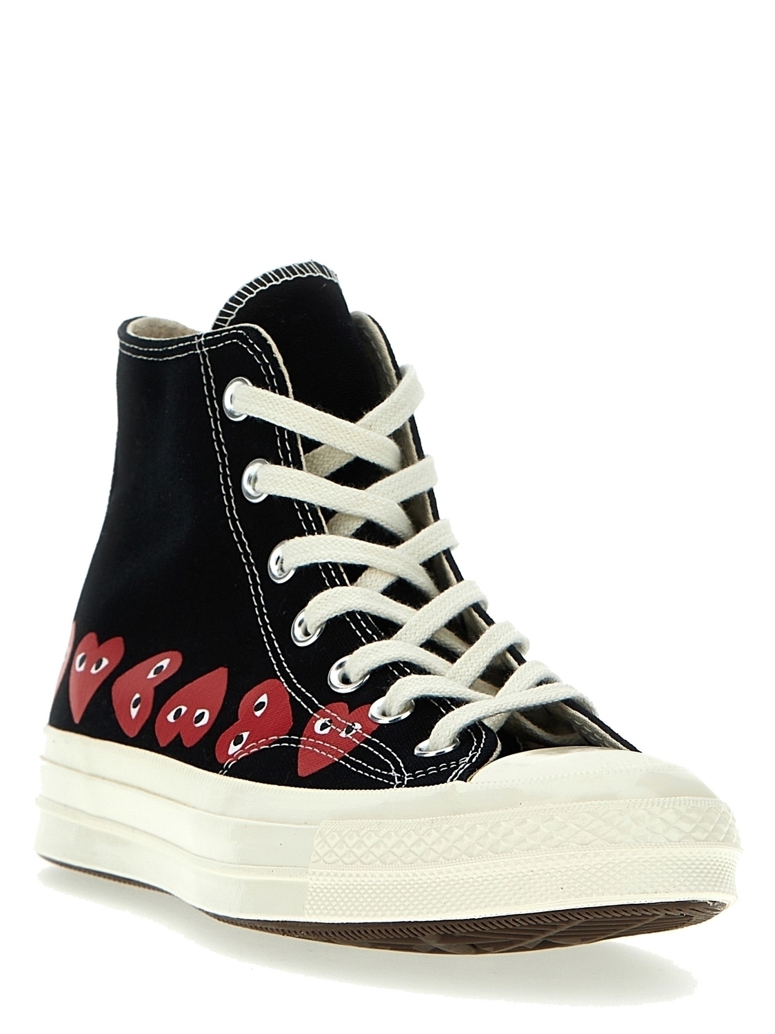 Кеды Comme des Garçons Play x Converse Comme Des Garçons Play, черный — фото 2