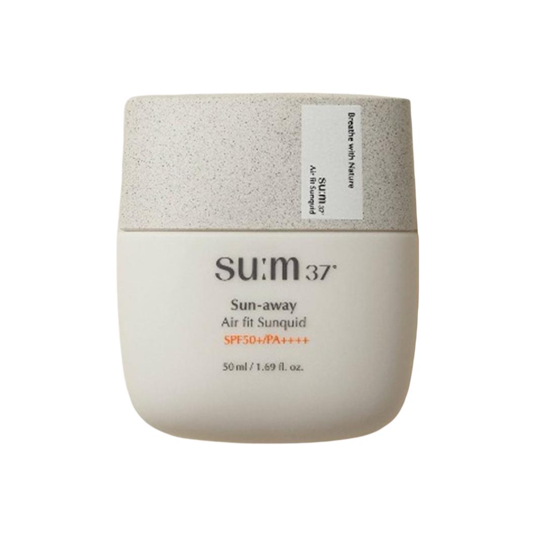 

Легкий увлажняющий жидкий солнцезащитный крем su m37° с защитой от уф-излучения, освежающий, spf50+/pa++++ 50мл SU:M37°