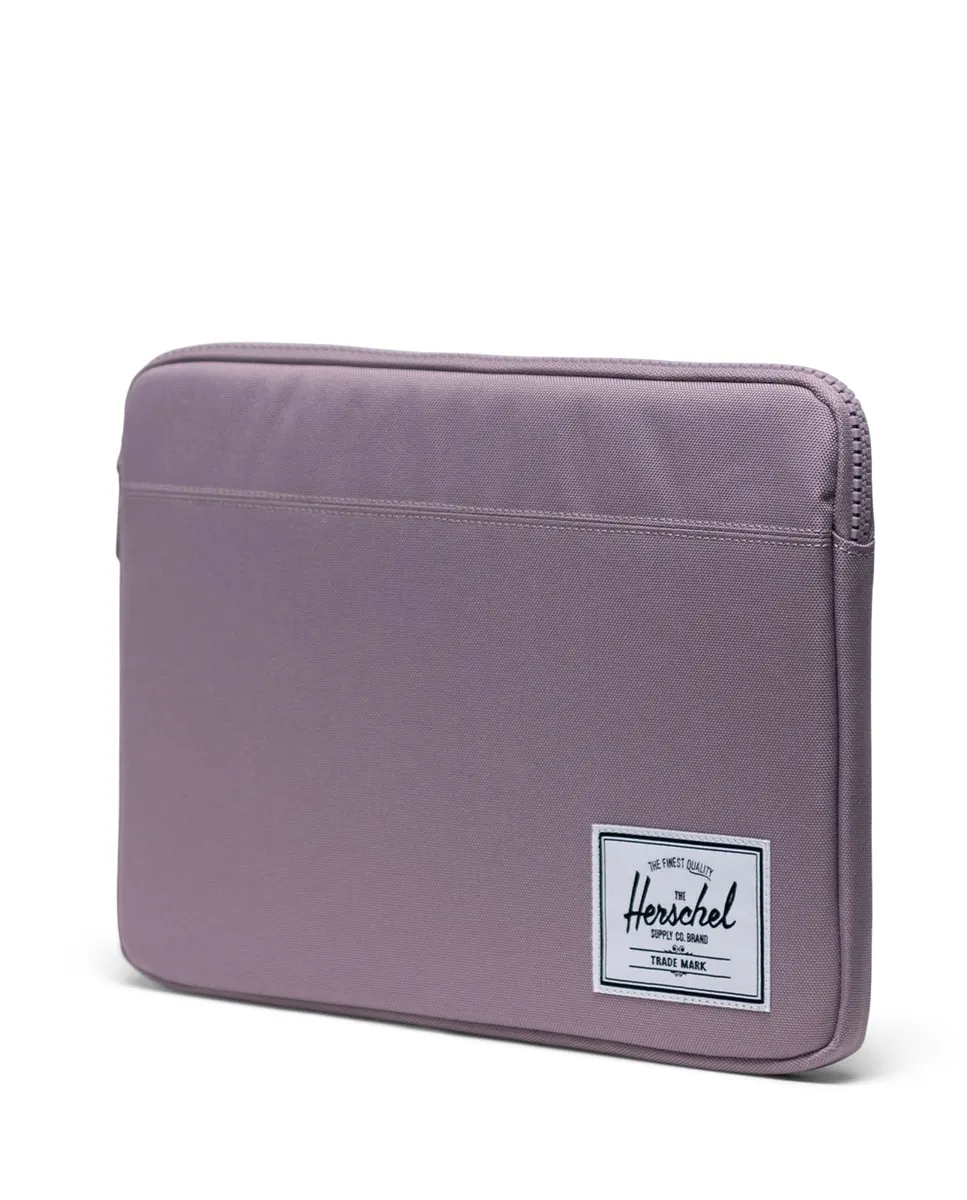 

Чехол для ноутбука 13" из переработанной ткани лиловый на молнии Herschel, сиреневый