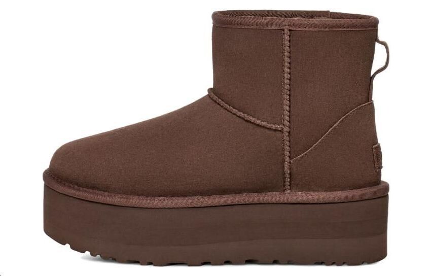 Угги UGG Classic Mini Platform, темно-коричневый