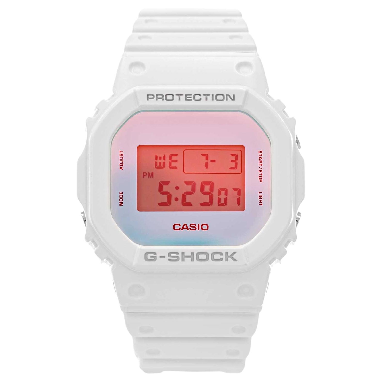 

Часы унисекс серии G-SQUAD DW-5600TL-7PR CASIO