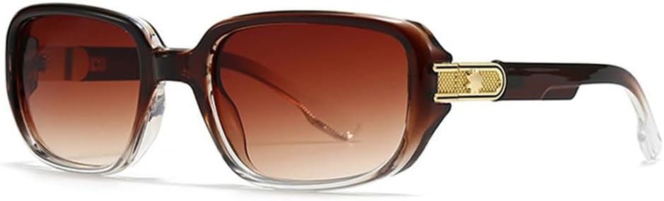 

Солнцезащитные очки UV400 с градиентным сине-зеленым рисунком, подходящие для женщин и мужчин, для бега и занятий спортом на открытом воздухе UYPTK, Brown Tea Gradient