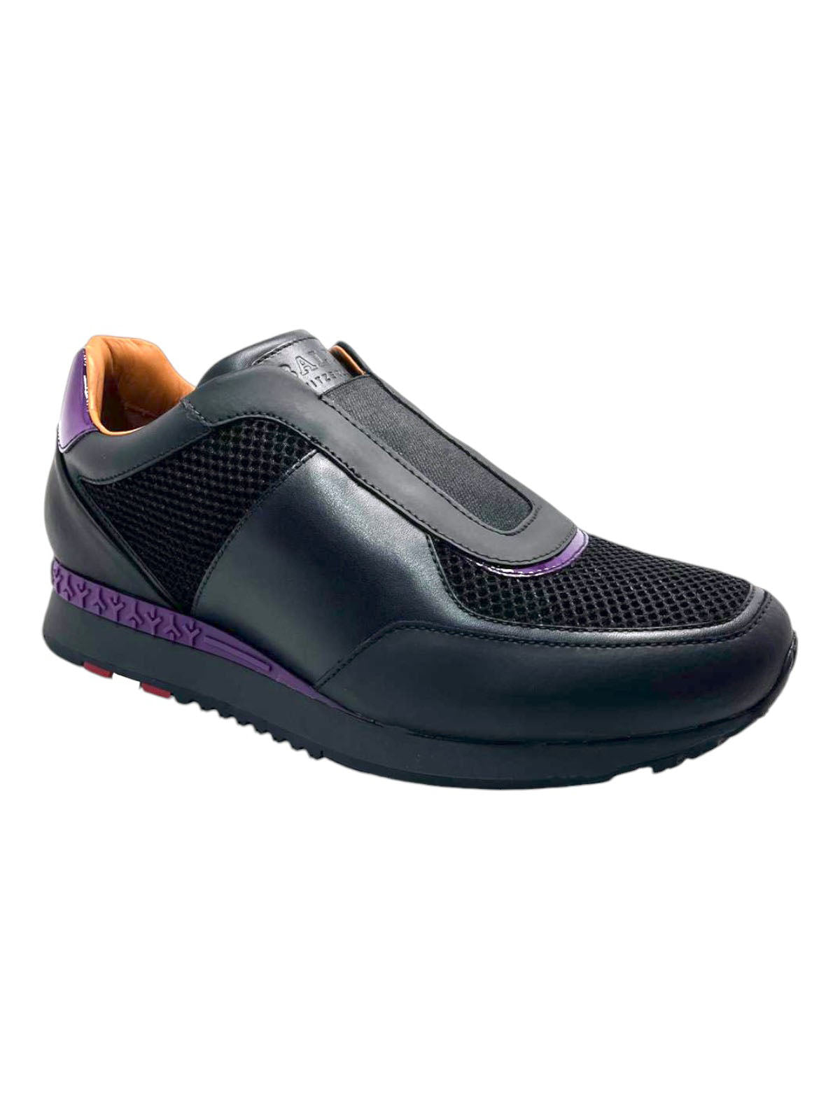 

Bally Asmund 6217402 Мужские черные кроссовки из кожи/ткани