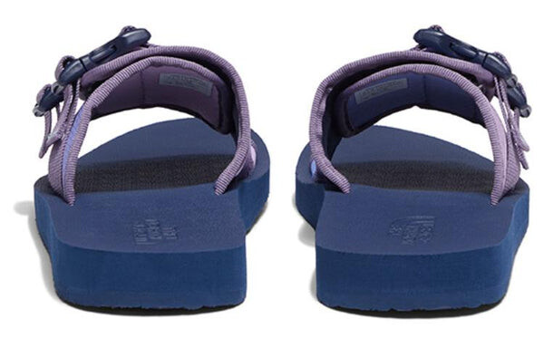 Тапочки x clot trekking base camp strap slides 'black red' The North Face, фиолетовый — фото 3