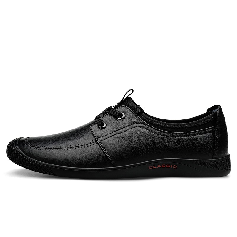 

Мужские повседневные туфли LAORENTOU низкие черно-коричневые