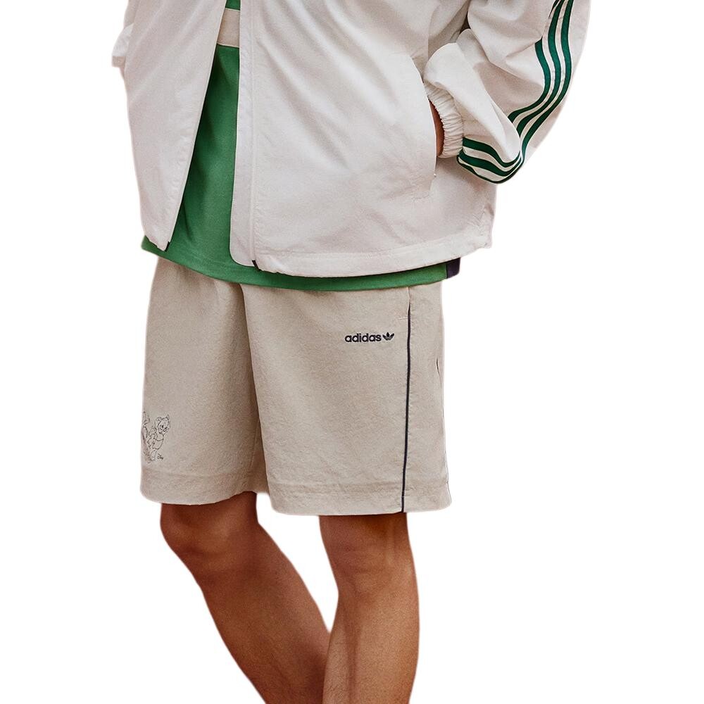 Повседневные шорты мужские светло-коричневые Adidas Originals, коричневый — фото 4
