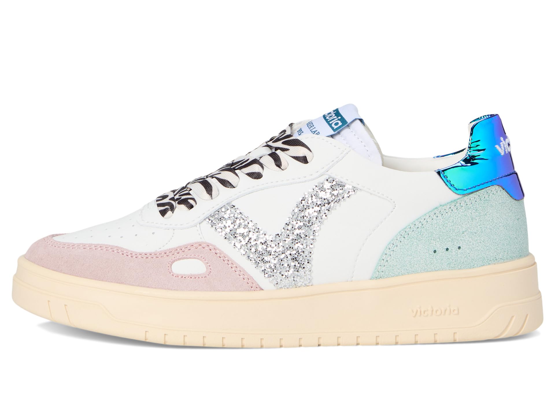 Кроссовки Unisex victoria Seul Suede & Fantasia, цвет Rosa — фото 4