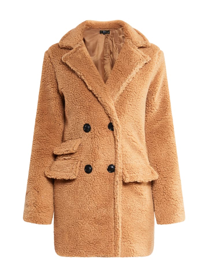 

Женское пальто цвета верблюжьей шерсти faina