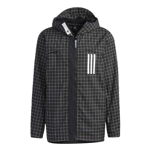 

Куртка adidas WND Sports Windproof Hooded Jacket Black, черный