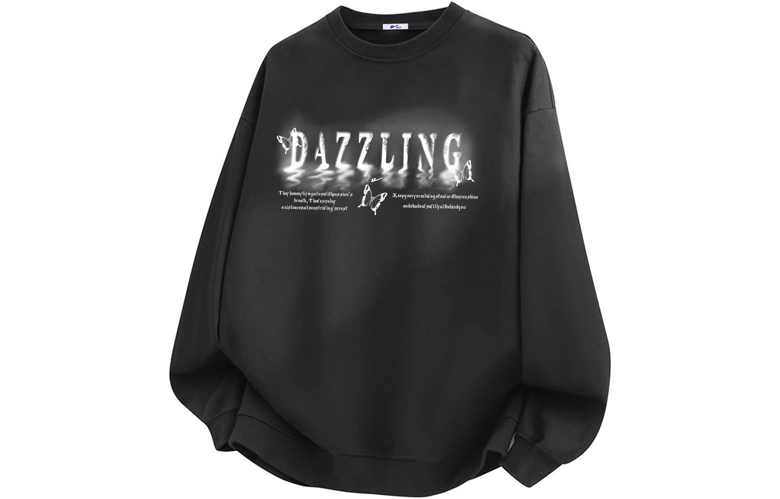 

Свитшот Unisex Crew Neck Moderate Heavyweight WARRIOR, темно-серый (fleece-lined)