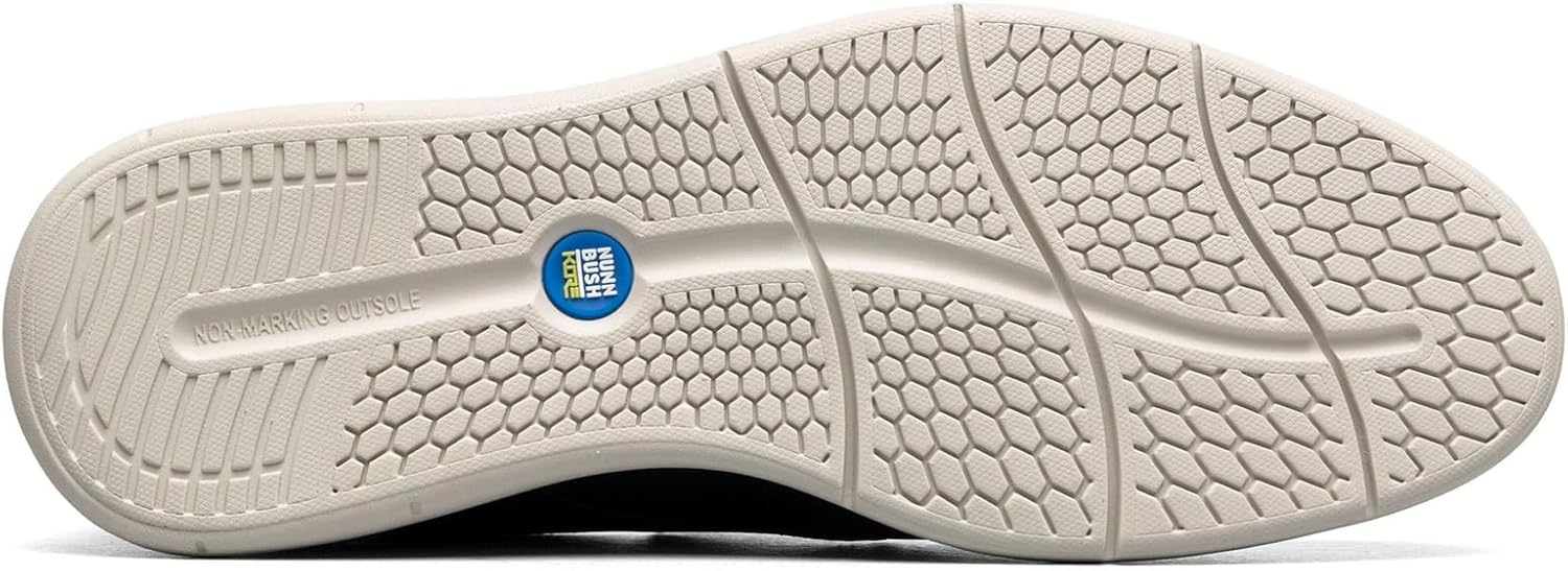 Мокасины Nunn Bush для мужчин, модель Chase Moc Toe Slip-On, черный — фото 3