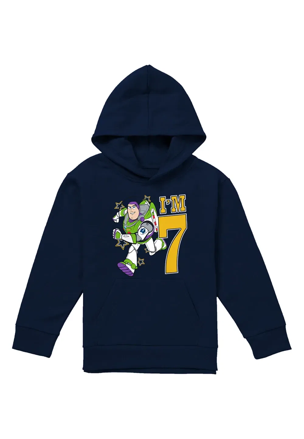 Детская худи Toy Story Buzz Lightyear Disney, темно-синий — фото 4