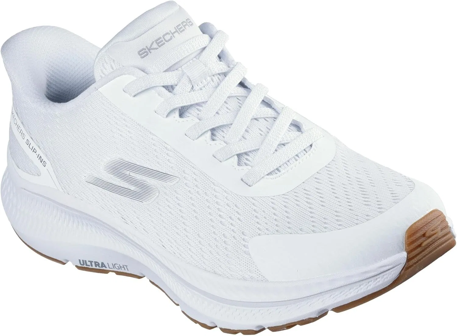 Мужские кроссовки Skechers Go Run Consistent 2.0 Worldview, White And Gray Textile