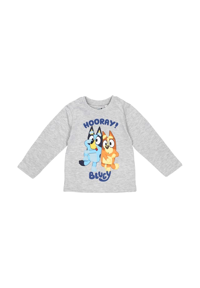 

Лонгслив (рубашка с длинным рукавом) Bluey, белый