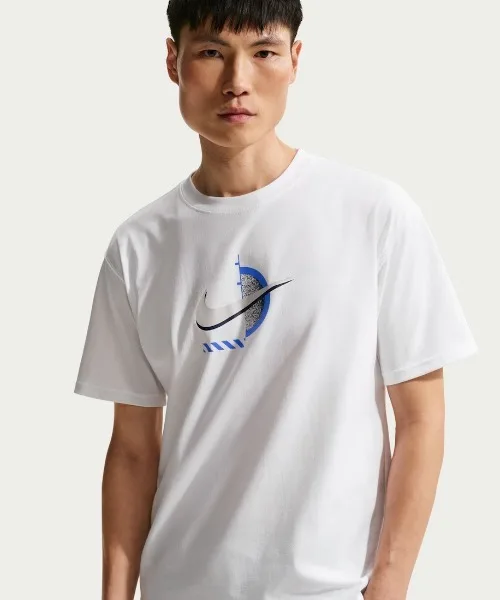 Мужские и женские футболки из 100% хлопка Nike LSE Club OC STD F1 S/S белые