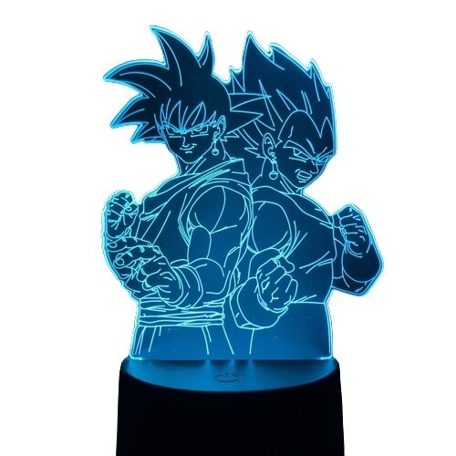 

Фигурка Dragon Ball Z, лампа, ПОДАРОК ​​СОН ГОКУ НЕСКОЛЬКО ЦВЕТОВ, 7 ЦВЕТОВ Cudowne Zabawki