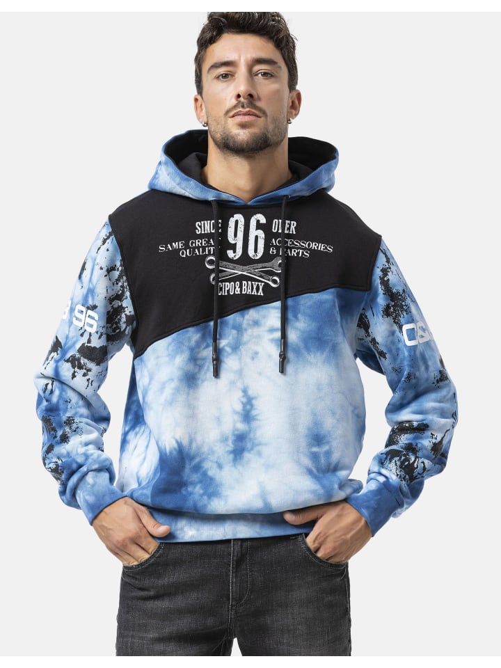 

Cipo & Baxx Толстовка CL593 синего цвета