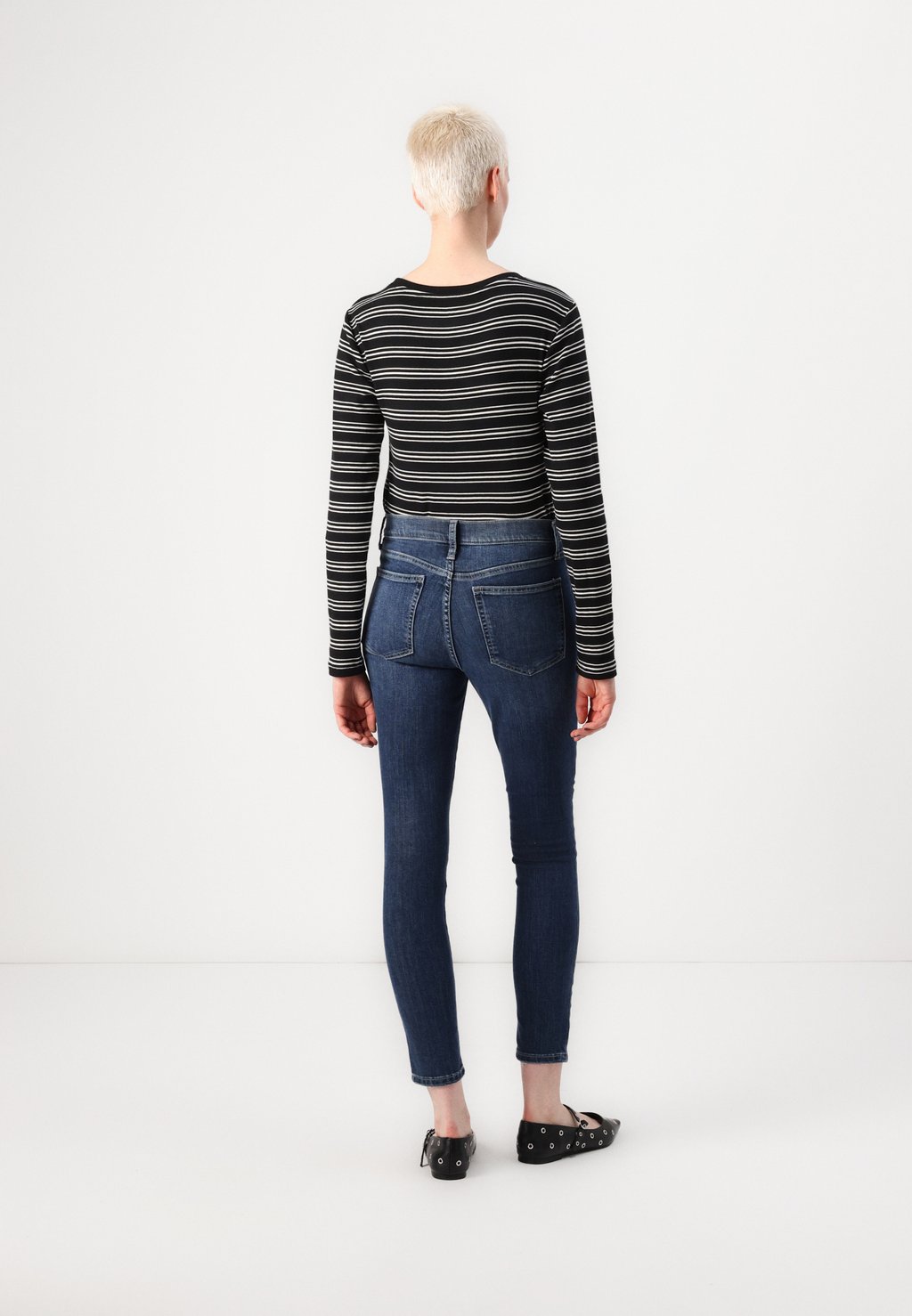 Джинсы скинни SKINNY CYRUS GAP, цвет Medium Indigo — фото 3