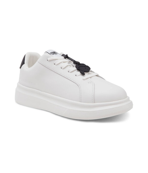 

Кроссовки кожаные Karl Lagerfeld Kids, белый