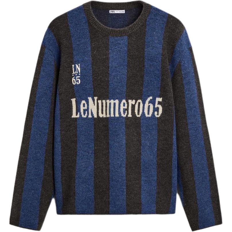 

Свитер унисекс синий ZARA