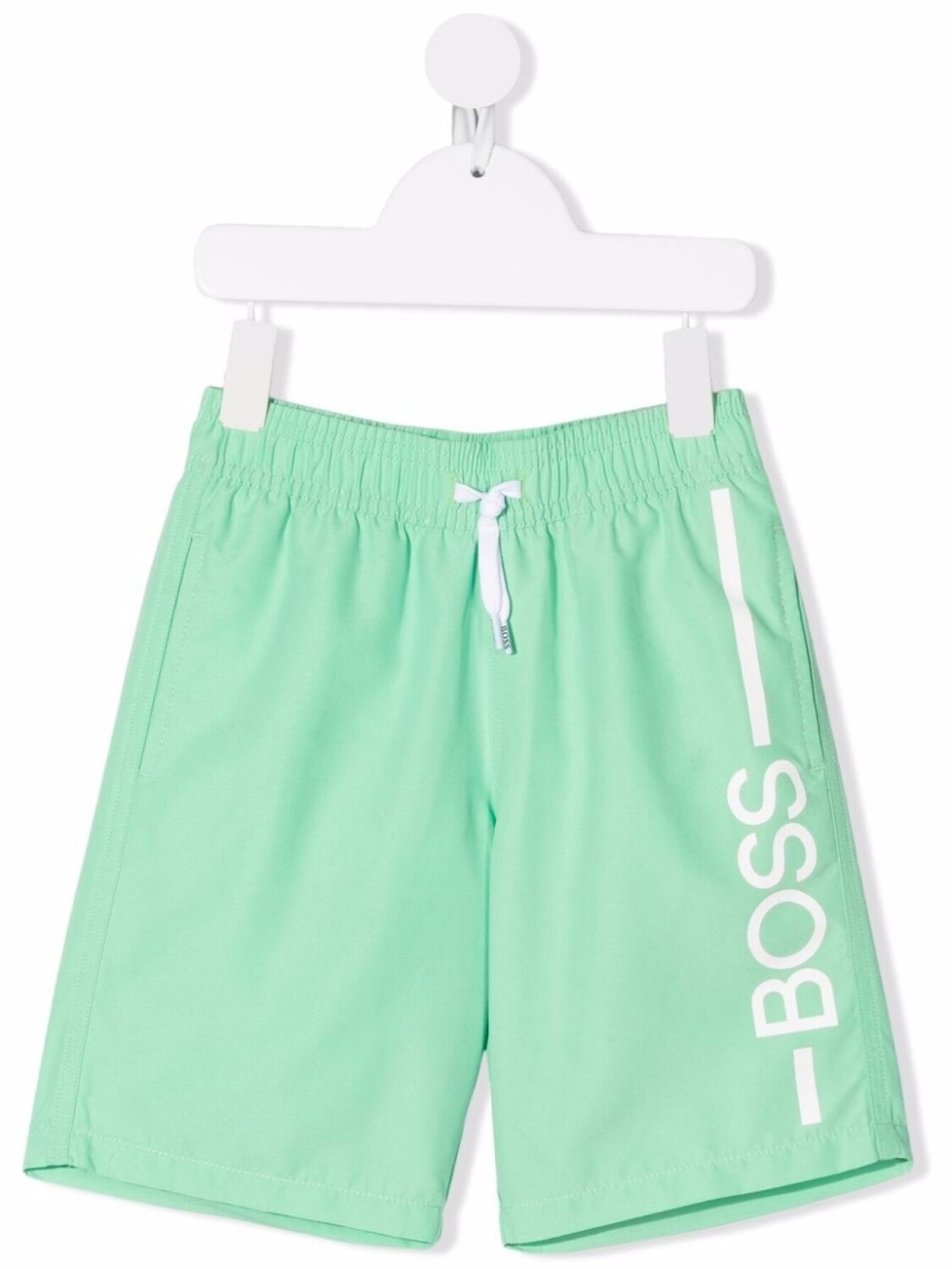 

Плавки-шорты с логотипом BOSS Kidswear, зеленый