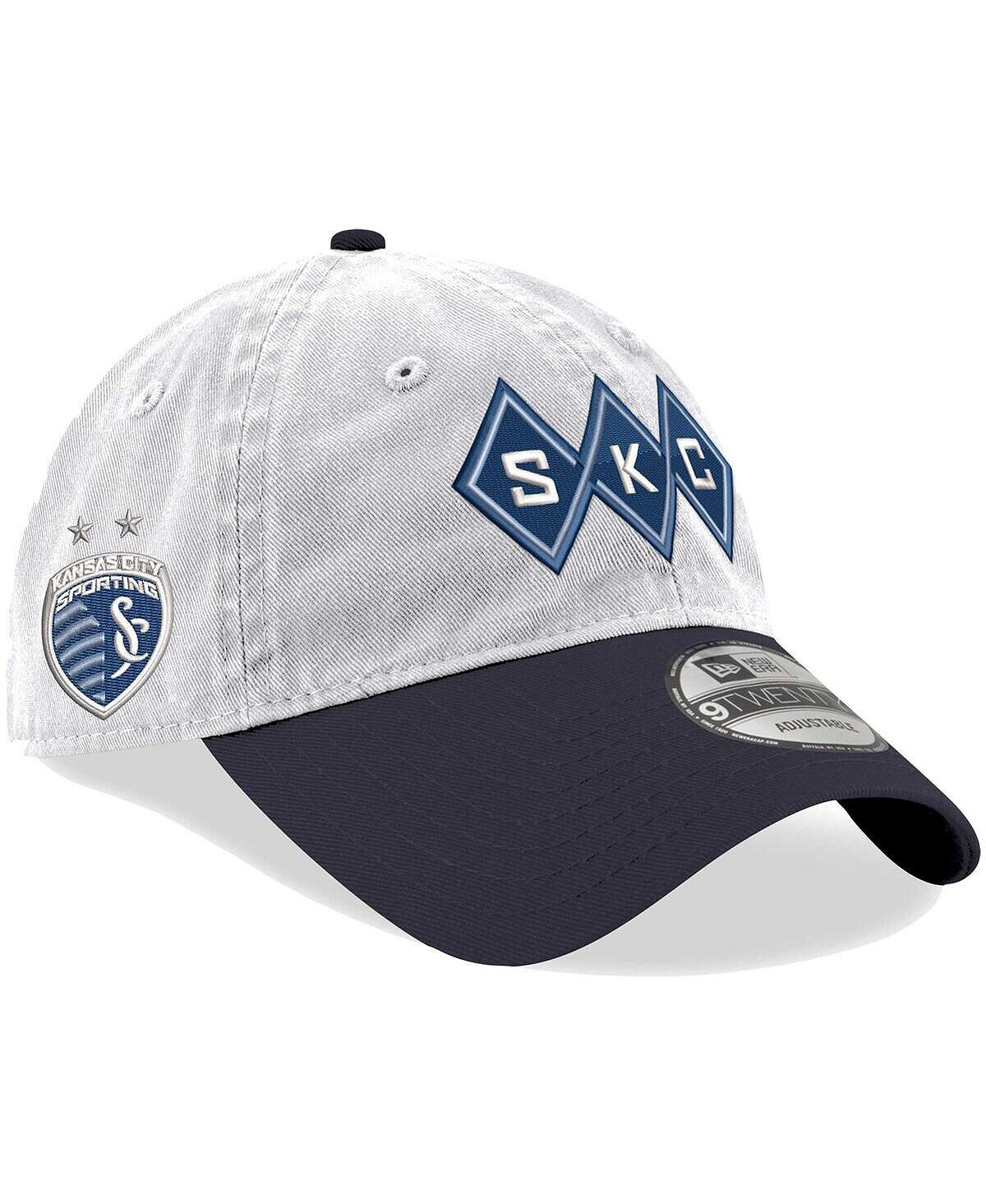 

Мужская белая джерси Sporting Kansas City с крючком 9TWENTY, регулируемая кепка New Era