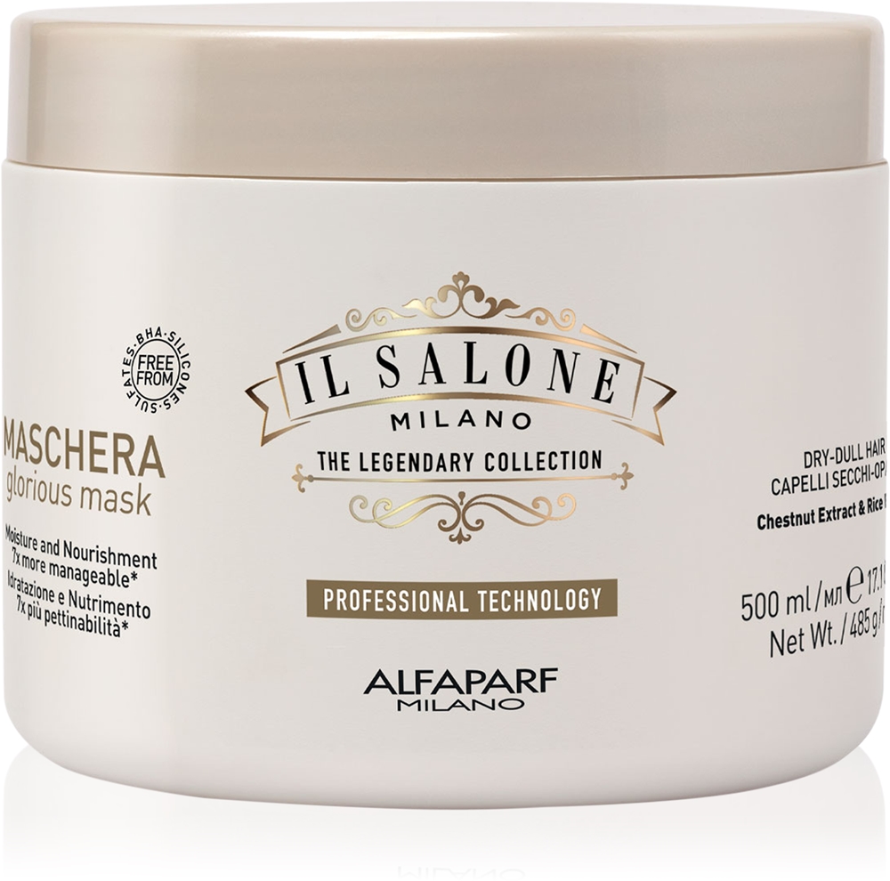 

Il salone milano glorious restoreative mask for damaged hair Alfaparf Milano, 500 мл