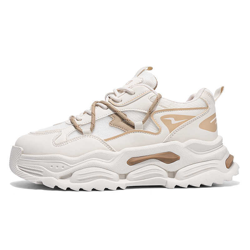 

Boogie Bear Мужские бежево-хаки легкие повседневные низкие кроссовки с амортизацией, противоскользящей подошвой, износостойкостью и поддержкой для увеличения роста, цвет Beige Khaki