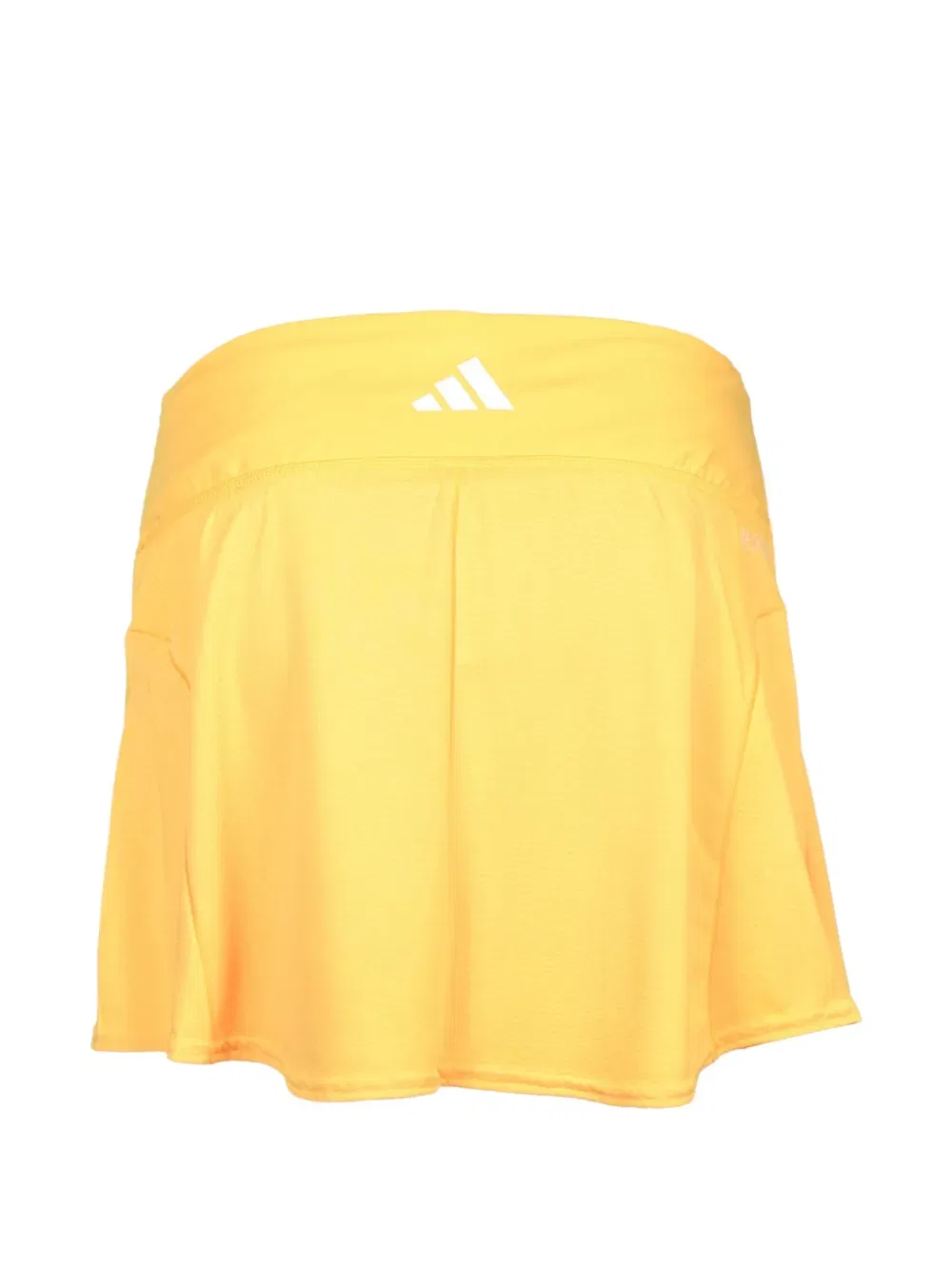 Мини-Шорты с эластичным поясом и логотипом Adidas, желтый — фото 2