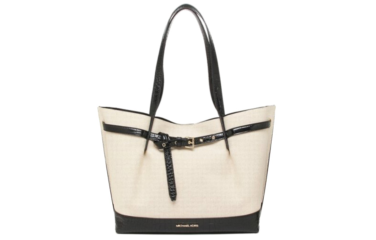 

MICHAEL KORS Сумка Emilia Canvas, женская сумка-шоппер, черная