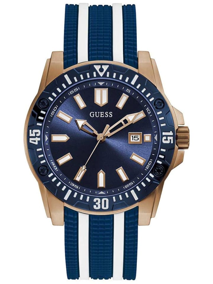

Guess Кварцевые часы Skipper Blue