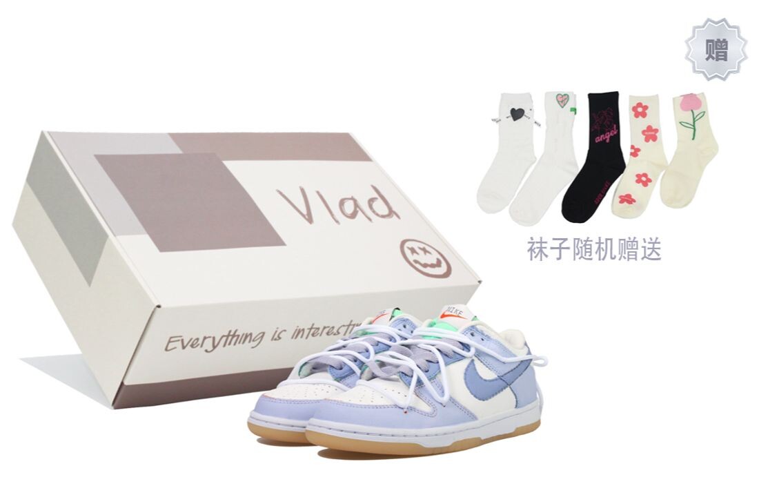 

Женские кроссовки для скейтбординга Nike Dunk, Lavender