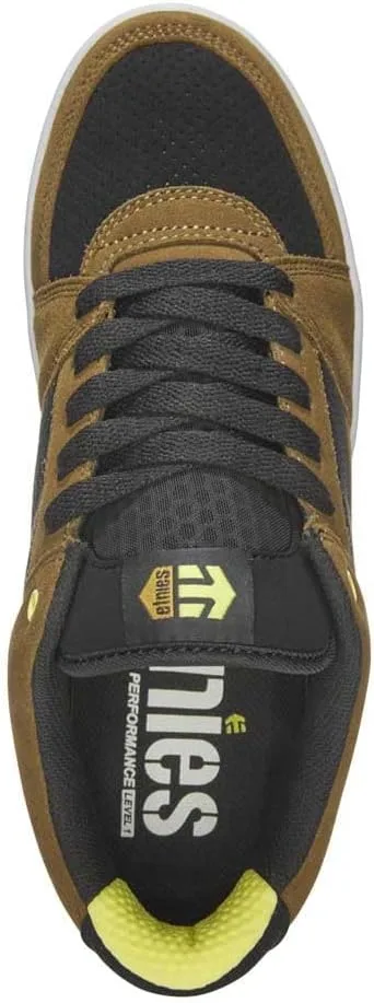 Мужские скейтбордистские кроссовки Etnies MC Rap Lo Top, черный/коричневый — фото 4