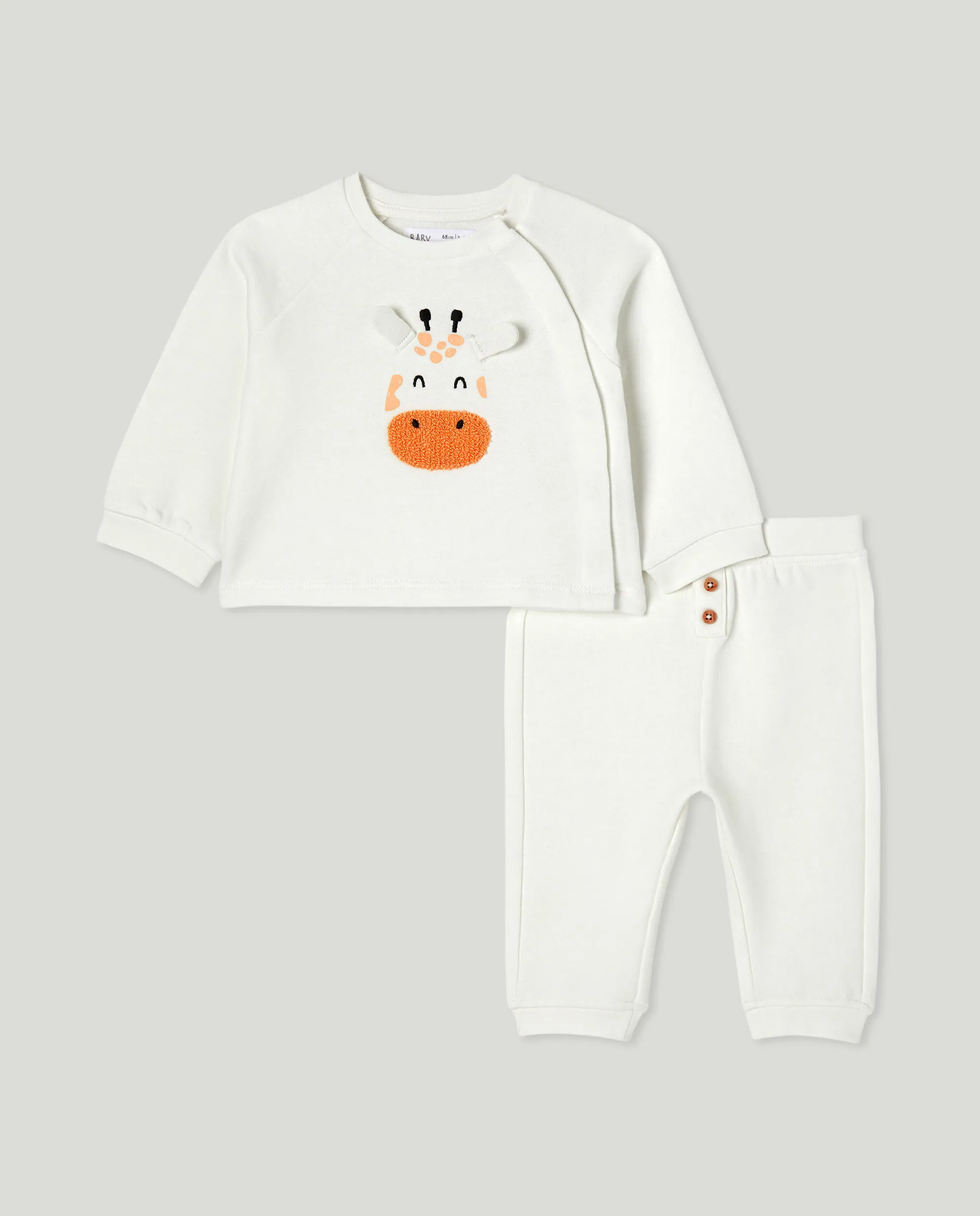 

Детский комплект из флиса, 2 предмета Baby El Corte Inglés, белый