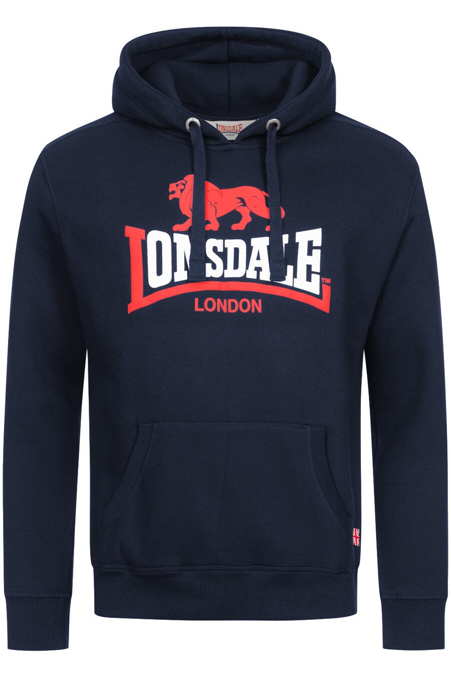 

Толстовка LONSDALE THURNING, темно-синий