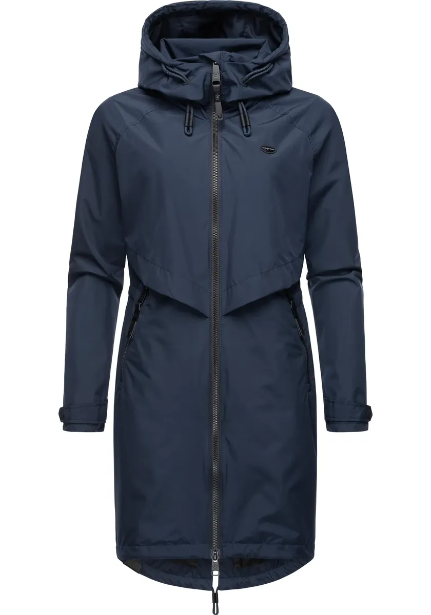 

Трикотажное пальто Ragwear "Фродик", стильная женская парка оверсайз на переходный период, цвет морской волны, Синий, Трикотажное пальто Ragwear "Фродик", стильная женская парка оверсайз на переходный период, цвет морской волны