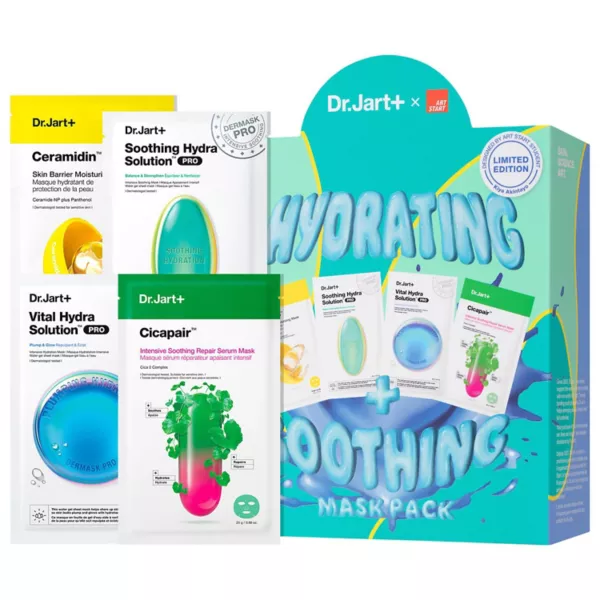 

Dr.Jart+ x art start увлажняющая и успокаивающая маска для лица набор Dr. Jart